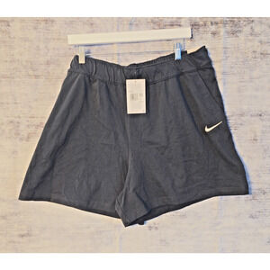 Nike Loose Fit High Rise Womens Black Shorts size 1x B0063